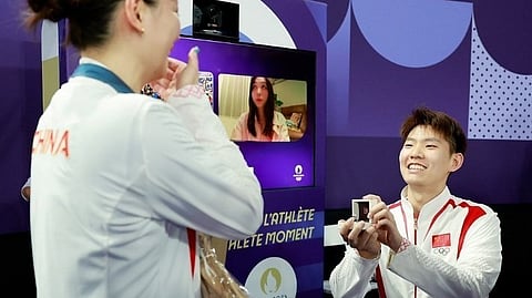 Chinese badminton player