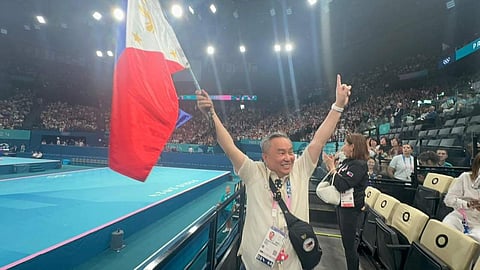 Philippine Olympic Committee (POC) president Abraham “Bambol” Tolentino.