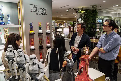 Lladro in Rustan’s, Makati City.