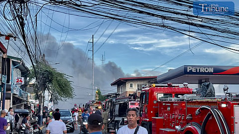 Fire ignites in Sampaloc area
