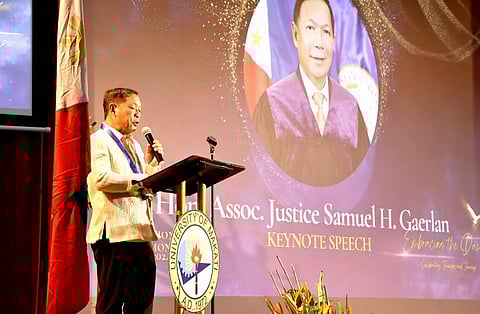 Supreme Court Associate Justice Samuel H. Gaerlan