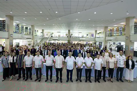 Supreme Court of the Philippines Chief Justice Alexander G. Gesmundo and other SC judges revisit the rules of criminal procedure to modernize through CRIMPO Regional Consulatations held at De La Salle Lipa (DLSL), in Lipa, Batangas on 8 August