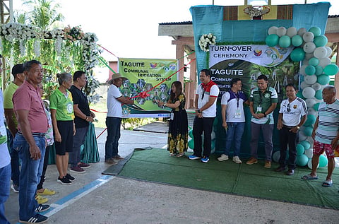 DAR turns over new irrigation system in Eastern Samar
