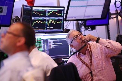 Recovery rekindled Traders work on the floor of the New York Stock Exchange as European and Asian markets mostly rose Monday as investors tried to move on from last week’s upheaval fueled by US recession worries, with focus shifting to the week’s release of key data, notably American inflation.