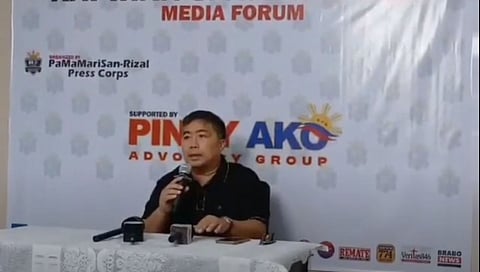 Former Taytay Mayor Joric Gacula