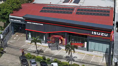 BIRD’s eye view of the brand new Isuzu Cabanatuan dealership.