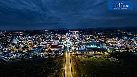 super blue moon in Laoag City,