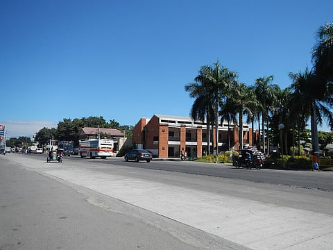 Clock Tower and Town Hall of Villasis, Pangasinan along MacArthur Highway, the Urdaneta-Dagupan Road, Pan-Philippine Highway beside the Villasis Bagsakan.