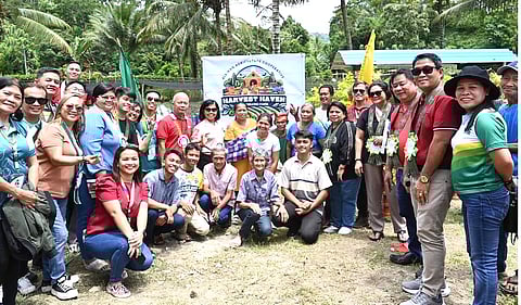 The launching of Harvest Haven Integrated Farm of the Alkikan Agriculture Cooperative (ALAGCO) as a Learning Site for Agriculture (LSA) in Lakikan, Malungon, Sarangani.