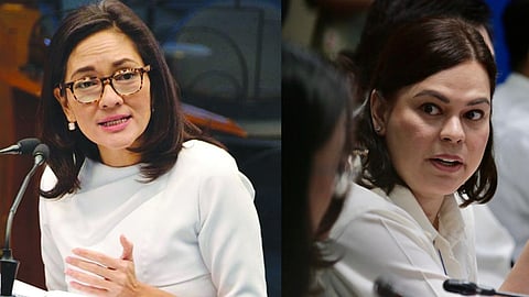 Senators back Hontiveros vs Duterte