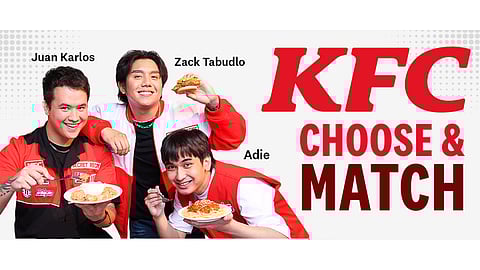 JUAN Karlos, Zack Tabudlo and Adie. 