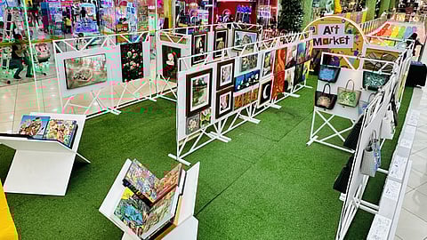 Discover local talent at the SM Art Market on the 2nd level of SM Center Angono until 31 August.