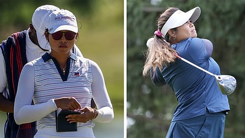 BIANCA Pagdanganan (left) and Dottie Ardina are riding the crest of their impressive Olympic stints.