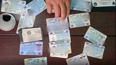 Mandaue seizes 20 fake drivers’ licenses 