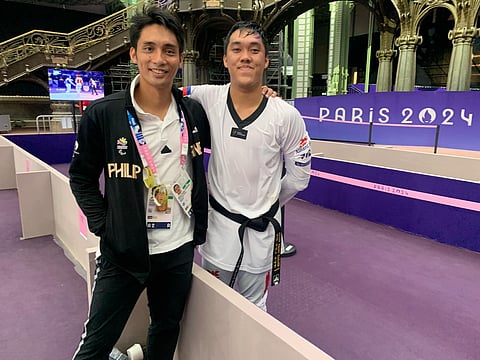 Allain Ganapin bows out in the round of 16 of the men’s -80kg K44 para taekwondo in the 17th Paris Paralympic Games.