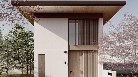 SOLAR panels are mounted on the roof of the Sienna model Net-Zero house to generate electricity. 