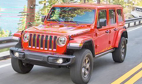 STRONG presence on and off the road.