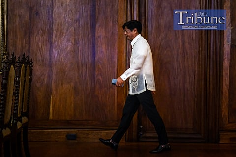 President Ferdinand R. Marcos Jr. presides over a sectoral meeting with the agenda on the National Digital Connectivity Plan 2028 and the agenda on efforts to digitalize government services on Monday, September 9, 2024, at the State Dining Room in Malacanang Palace, Manila. Photos by Yummie Dining / PPA Pool
