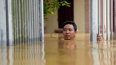 Typhoon Yagi causes floods and landslides in Vietnam.