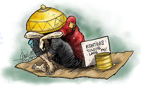 A nation of mendicants