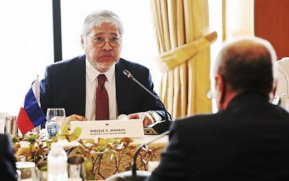 Foreign Affairs Secretary Enrique Manalo