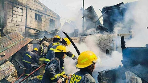 Valenzuela families affected by fire