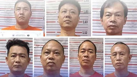 Intercepted Chinese nationals now at BI