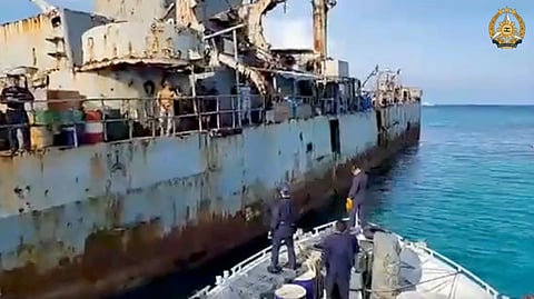 AFP completes resupply mission for BRP Sierra Madre 