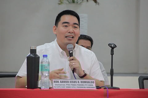 Governor Xavier Jesus Romualdo