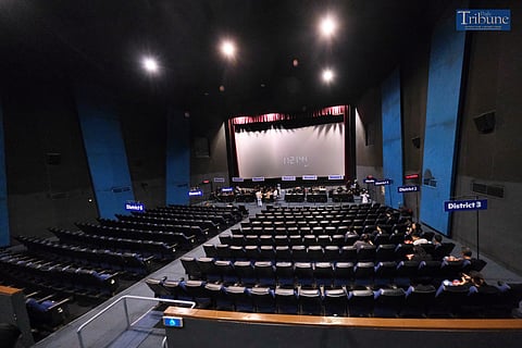 LOOK: It was a serene day at the Comelec's certificate of candidacy filing venue in SM City Manila on Saturday, 5 October 2024, during the fifth day for political aspirants seeking local seats in the Manila Local Government office.