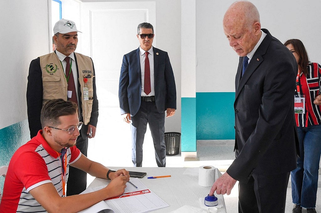 Tunisia president set for landslide election win