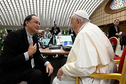 Photo courtesy of CBCP NEWS/VATICAN MEDIA