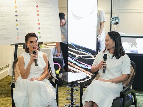 Kristine Dee and Christine Dychiao.