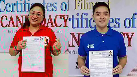 Mayor Vico Sotto and Cezarah Discaya