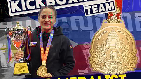 Araos grabs Phl’s 5th kickboxing gold