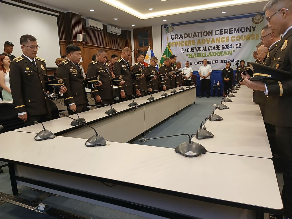 17 BuCor custodial inspectors finish advance course