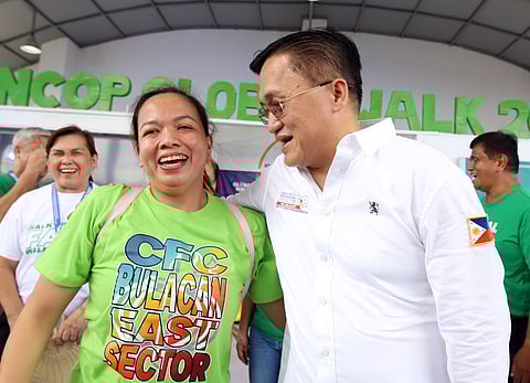 Bong Go highlights faith at CFC event