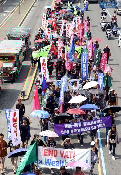 On 26 October 2024, protesters led by the Asian Peoples' Movement on Debt and Development (APMDD), alongside social justice and human rights groups, marched down Commonwealth Avenue in Quezon City to inaugurate the International Peoples' Tribunal. Chaired by international economists, lawyers, and academics, the tribunal aims to hold the IMF and World Bank accountable for their purported roles in fostering inequality and poverty in the Global South. Following this initial session in the Philippines, further hearings are scheduled in Nepal, India, Africa, and Latin America.