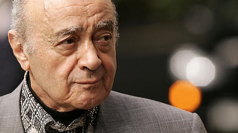 Billionaire businessman Mohamed Al Fayed lost his son Dodi in the 1997 car crash that also killed Princess Diana. 