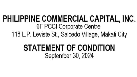Philippine Commercial Capital, inc.