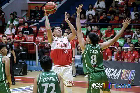 Bismark Lina of San Beda has left a lasting impression on San Beda team consultant Norman Black.