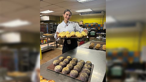 From the volleyball court, Rachel Anne Daquis is now winning in an entirely different arena after she opened a bakeshop in Barcelona. 