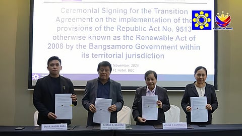 DoE, Bangsamoro pact seals energy transition