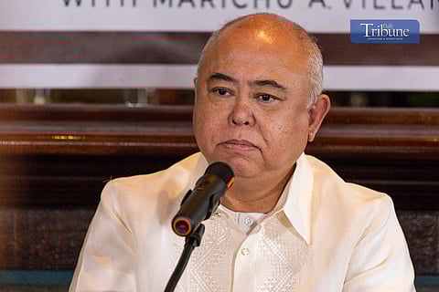 LTO Chief Atty. Vigor Mendoza II discusses 2025 traffic plans at the Kapihan sa Manila Bay forum in Malate, Manila, on 27 November 2024