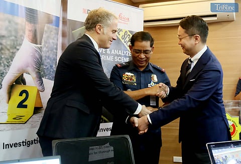 Officials from the United Nations Office on Drugs and Crime (UNODC) and the Japanese government formally handed over a Forensic Investigation 3D Laser Scanner to the Philippine National Police Forensic Group during a ceremony at Camp Crame on Friday, 29 November 2024.

The scanner, procured by the UNODC with Japanese support, is expected to revolutionize crime scene investigations by enabling precise 3D documentation and reconstruction. Present at the event were Daniele Marchesi, UNODC Country Manager for the Philippines; PBGen Benjamen DL Sembrano, Director of the PNP Forensic Group; and Koichi Warisawa, Director of the International Safety and Security Cooperation Division of Japan’s Foreign Policy Bureau.