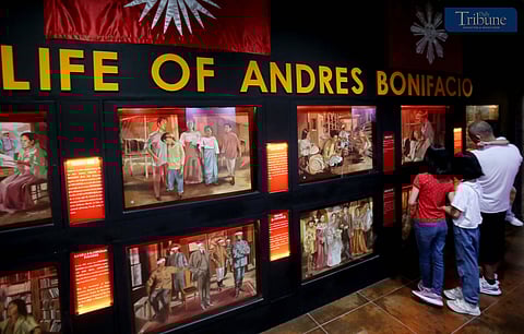 Parents bring their children to the Museo ng Katipunan in San Juan City on Saturday, 30 November 2024, to learn about the Spanish regime and the Philippine revolution led by Andres Bonifacio and the KKK movement.

The visit coincides with the nation’s celebration of the 161st birth anniversary of revolutionary hero Andres Bonifacio.