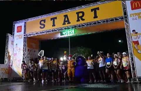 McDo fun run raises P1M