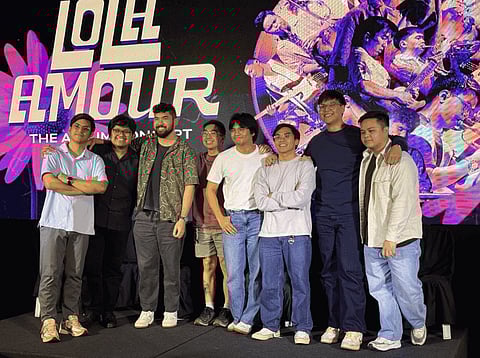 LolaAmour members at the screening of the concert film.