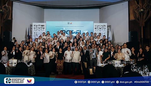 DOST Secretary Renato Solidum leads the launch of the PROPEL Program at the Manila Hotel.