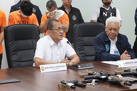 NBI collars gunrunners